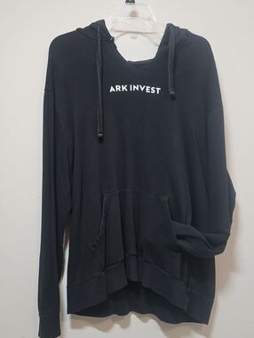 ARK Invest 2XL Black Hoodie Sweatshirt